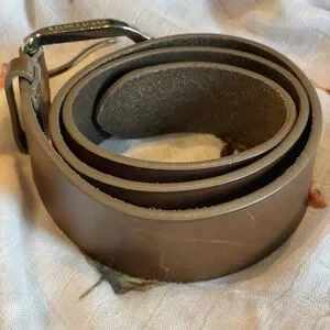 Ralph Lauren Made in Italy Brown Leather Belt Sz Small Ralph Lauren Women main image 3